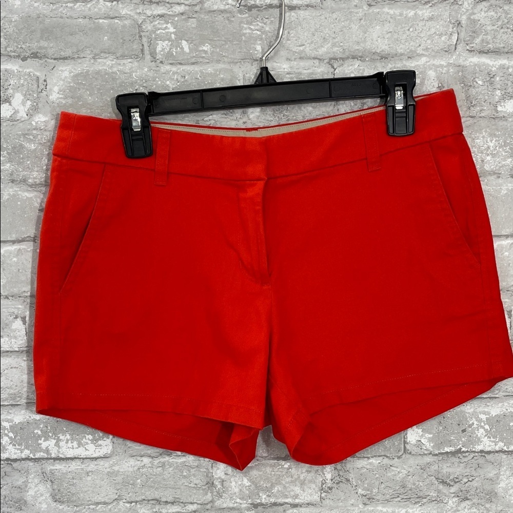 J.Crew Organge Shorts - Picture 1 of 3